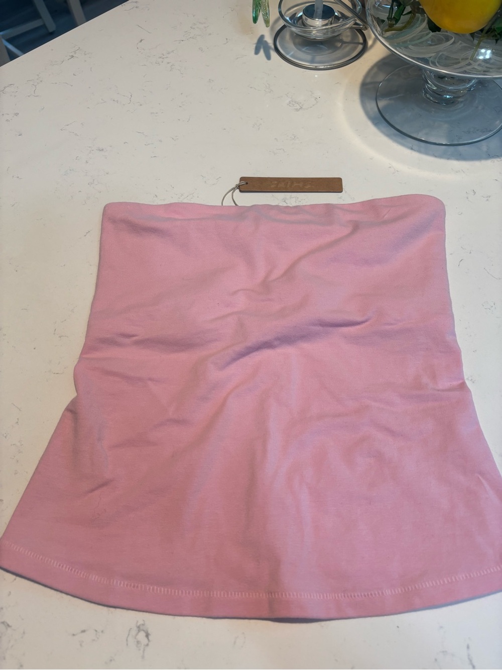SKIMS Cotton Jersey Tube Top in Halite
